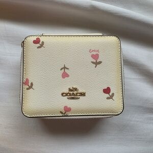 Coach Cream and Pink Women's Bag